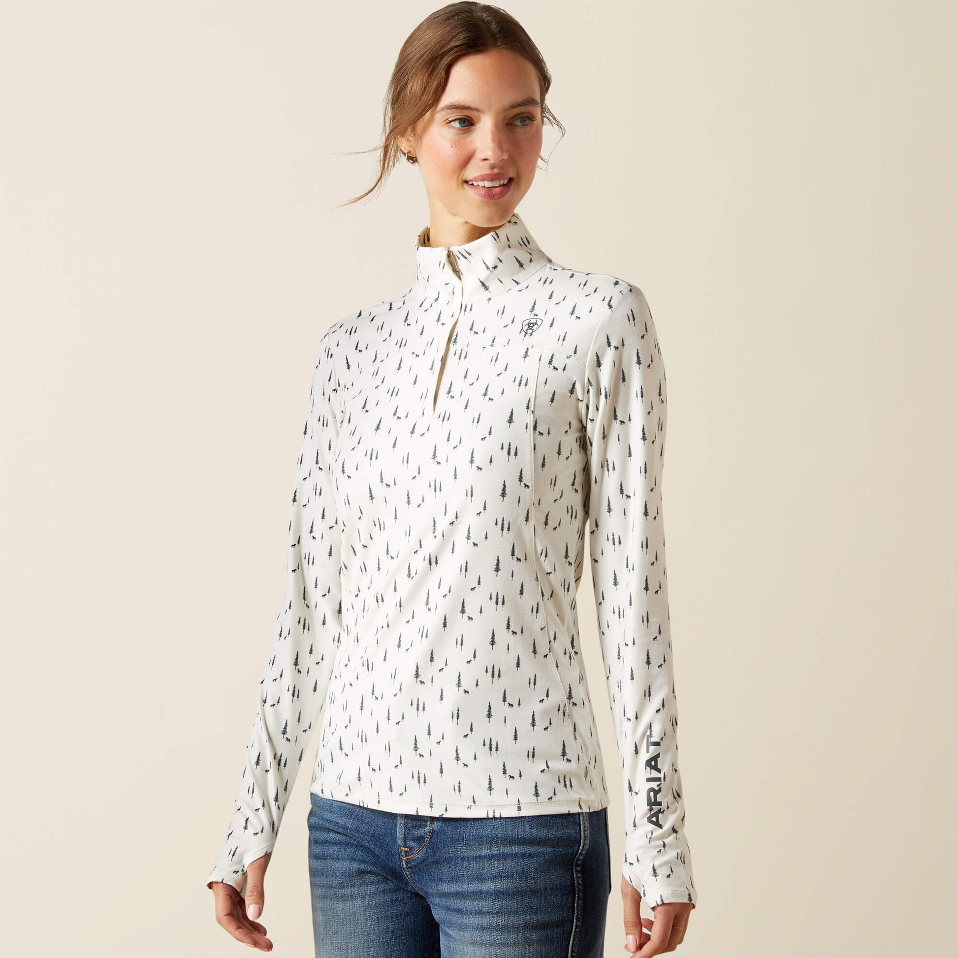 Lowell 3.0 1/4 Zip Baselayer Women | Ariat sale
