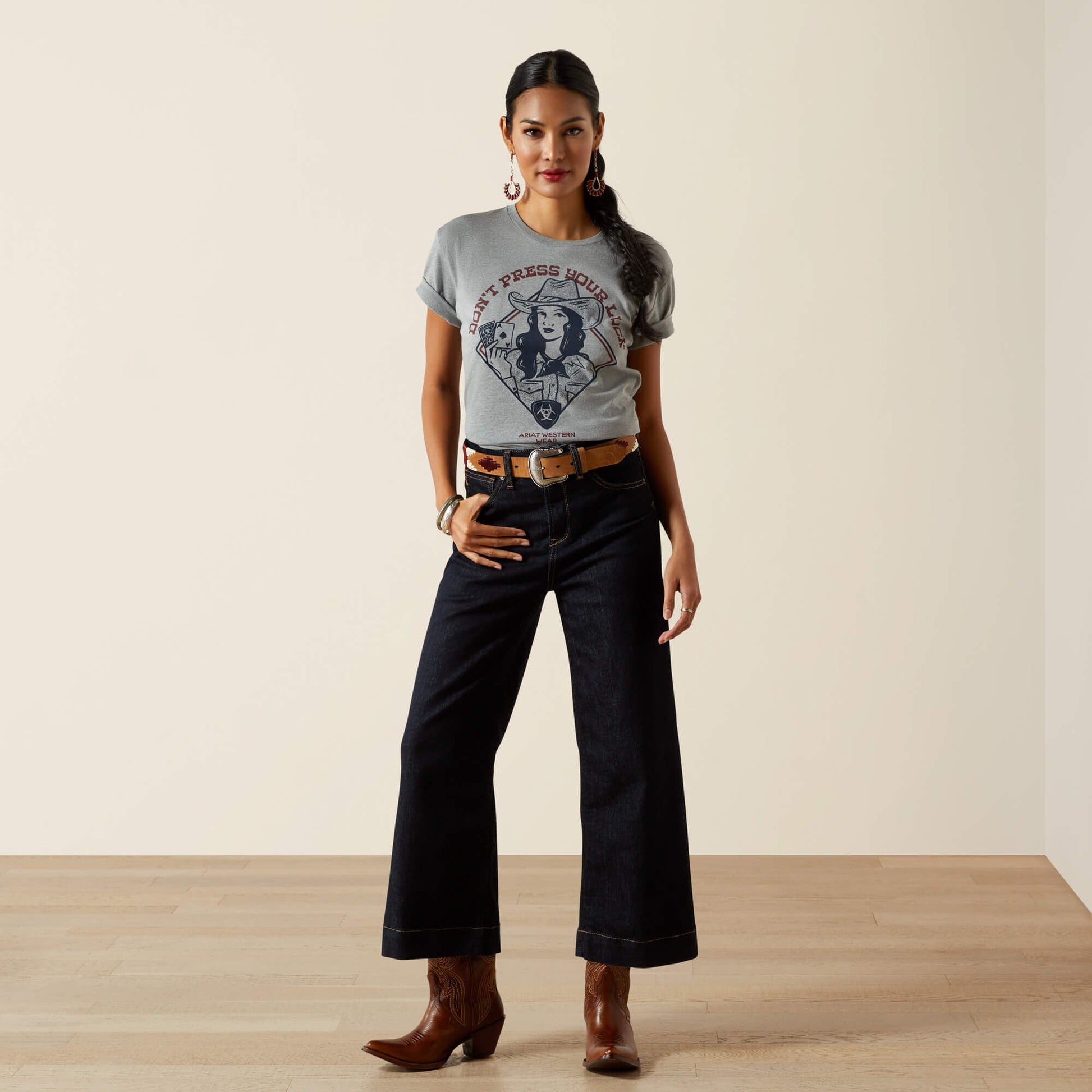 Ariat Don't Press Your Luck T-Shirt Women | Ariat discount