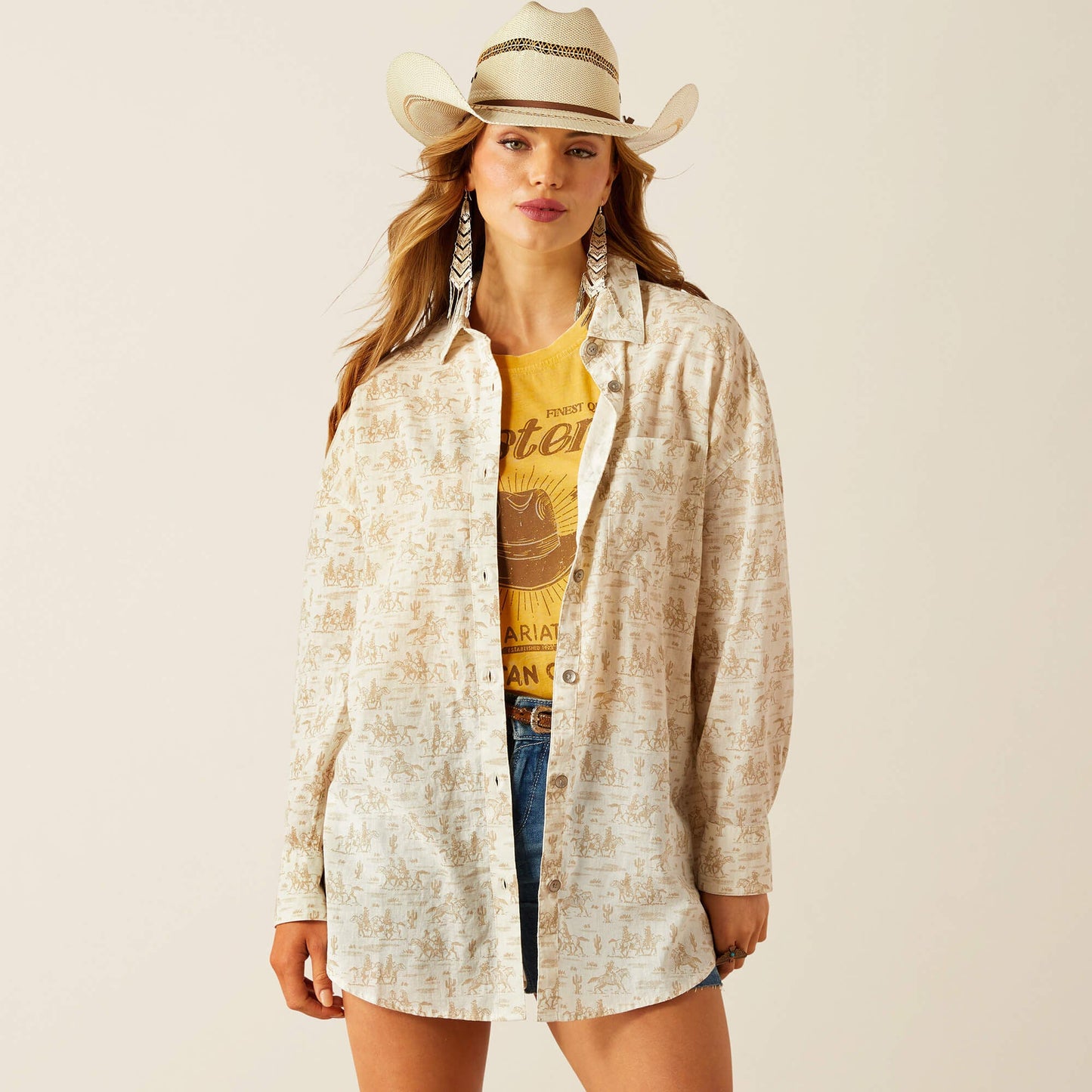 Poppy Summer Overshirt Shirt Women | Ariat online