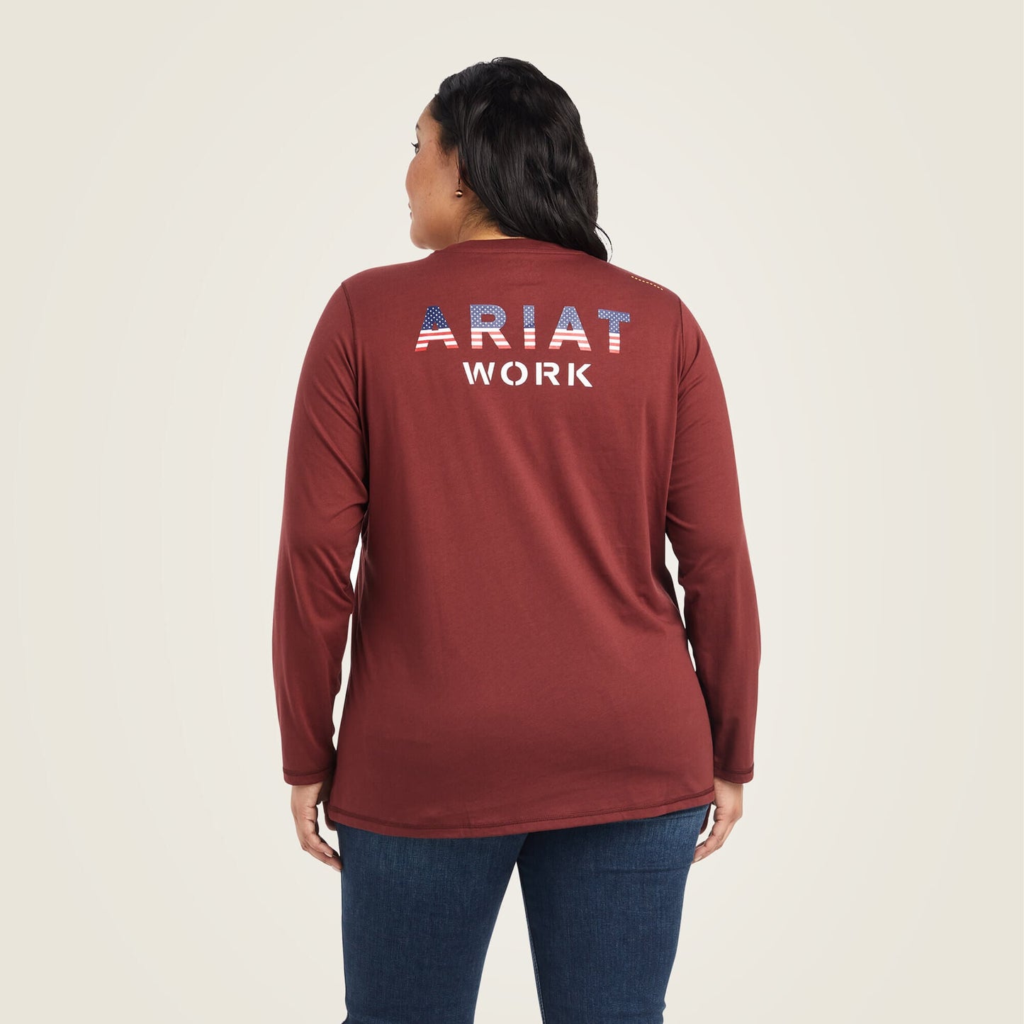 Rebar Workman USA Logo T-Shirt Women | Ariat discount