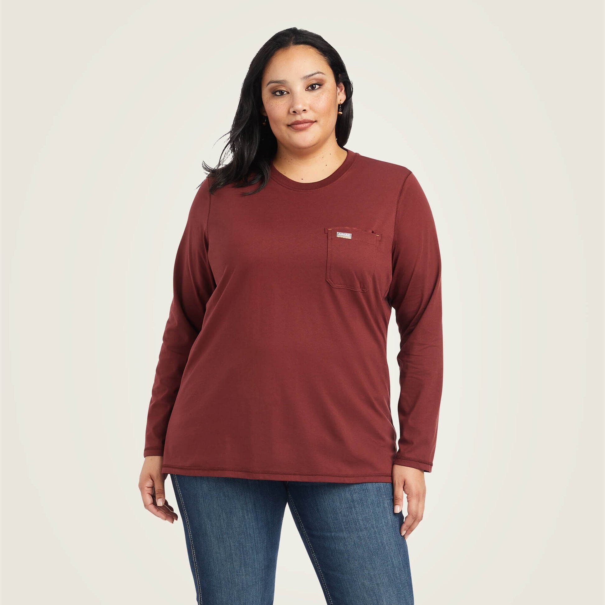 Rebar Workman USA Logo T-Shirt Women | Ariat discount