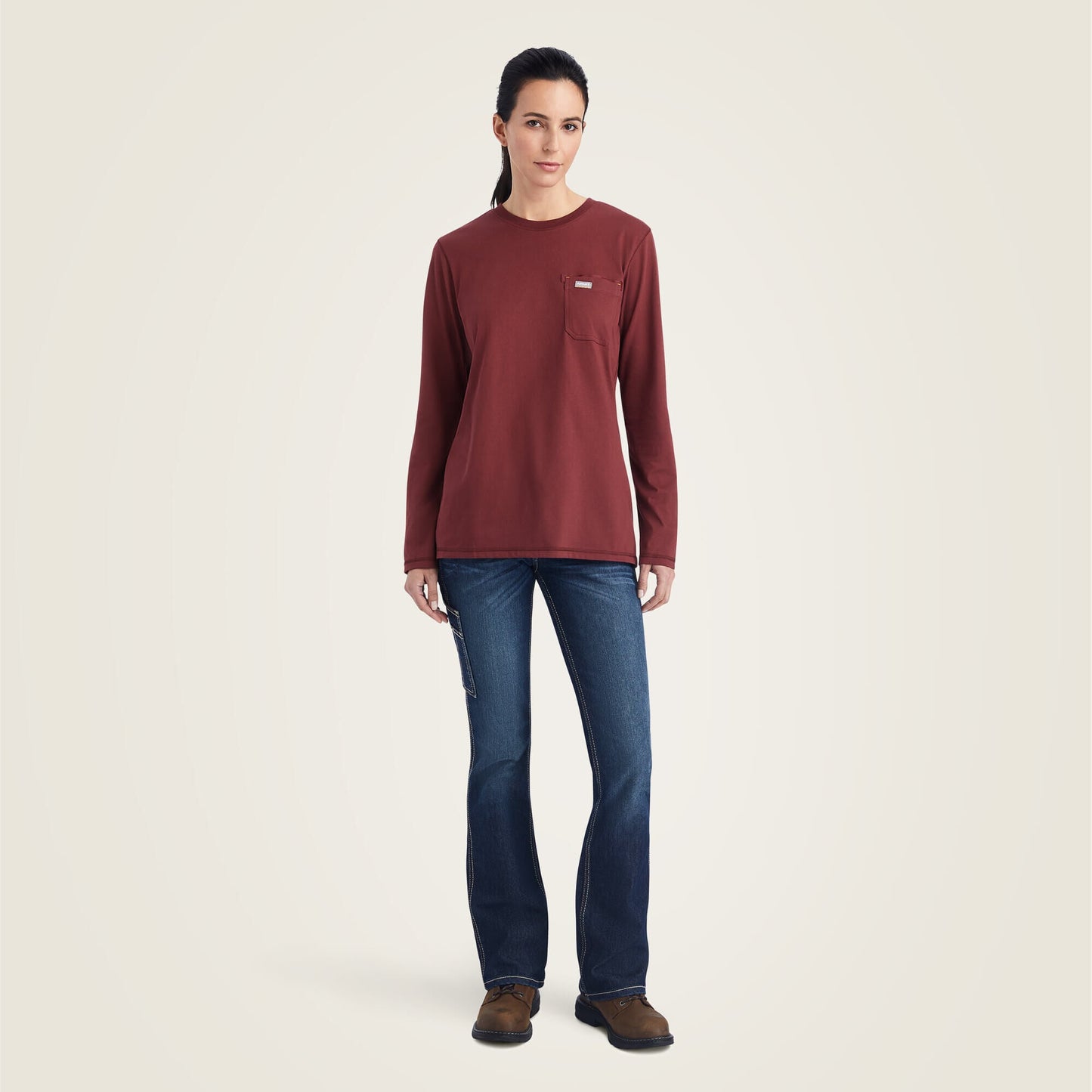 Rebar Workman USA Logo T-Shirt Women | Ariat discount