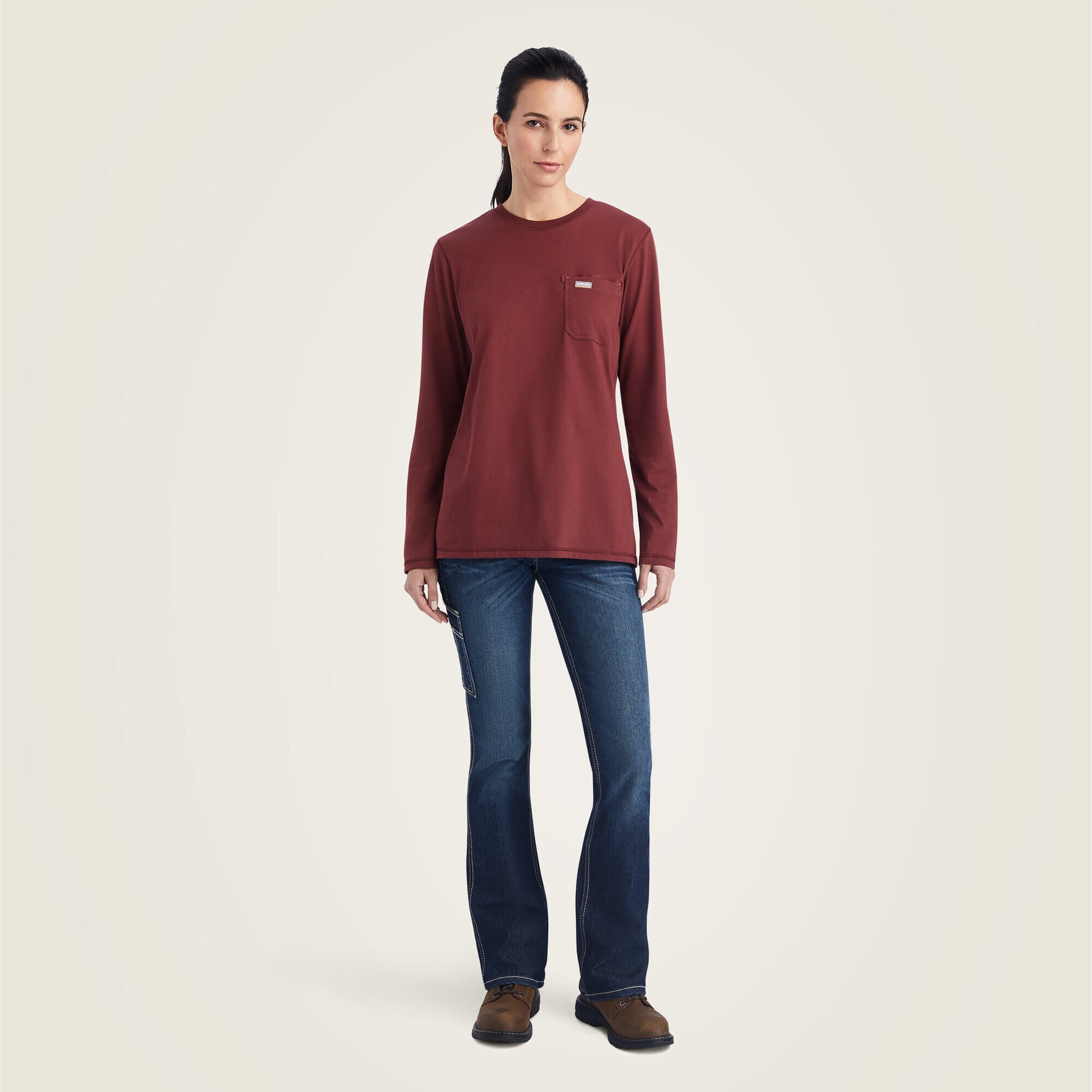 Rebar Workman USA Logo T-Shirt Women | Ariat discount