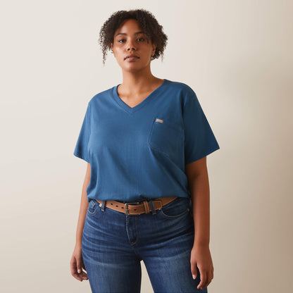 Rebar Cotton Strong American Flag Graphic T-Shirt Women | Ariat outlet