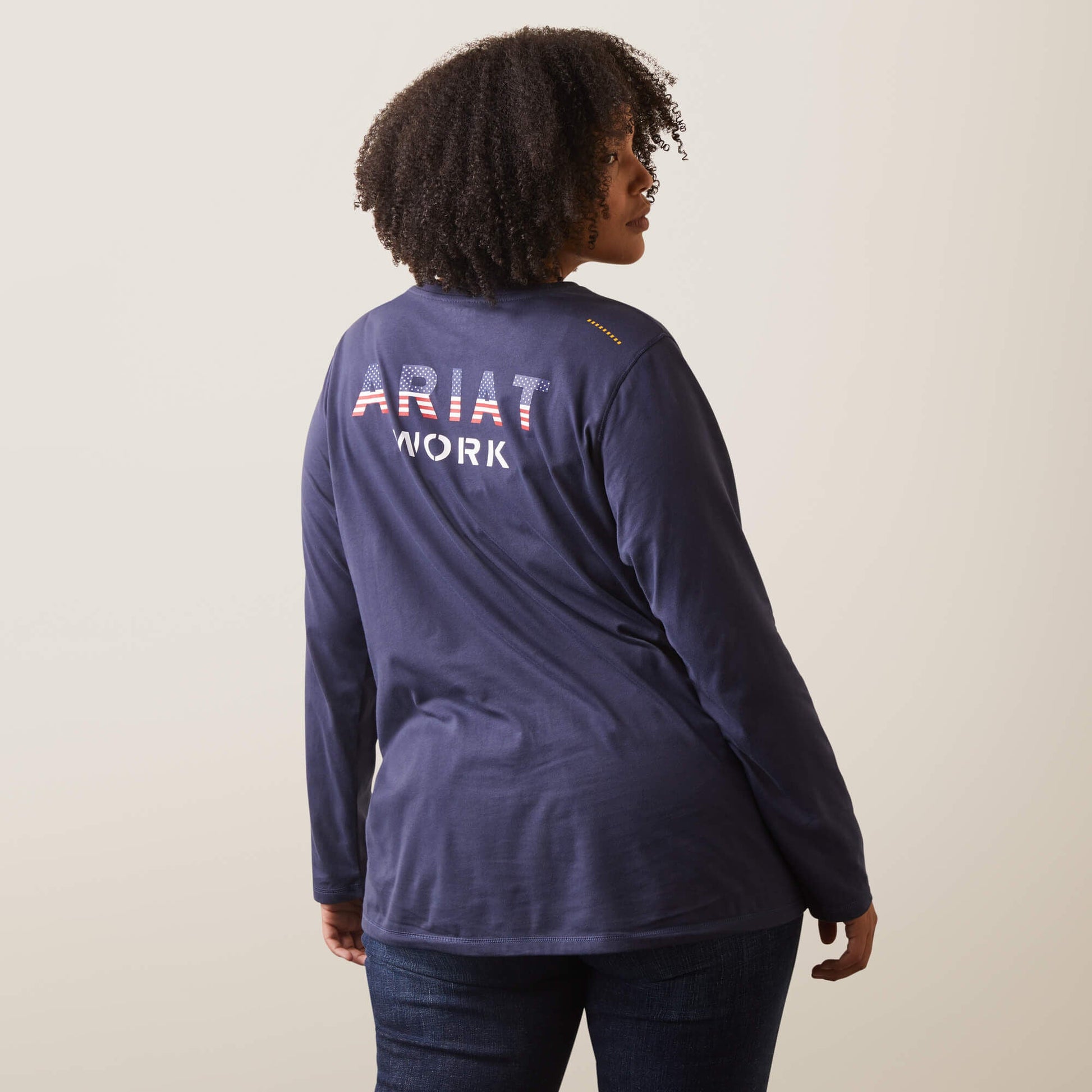 Rebar Workman USA Logo T-Shirt Women | Ariat on sale