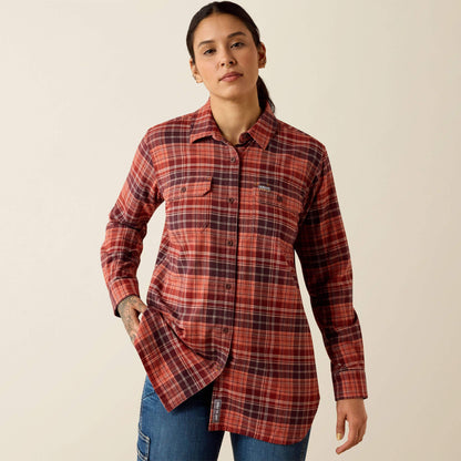 Rebar DuraStretch Flannel Tunic Women | Ariat online