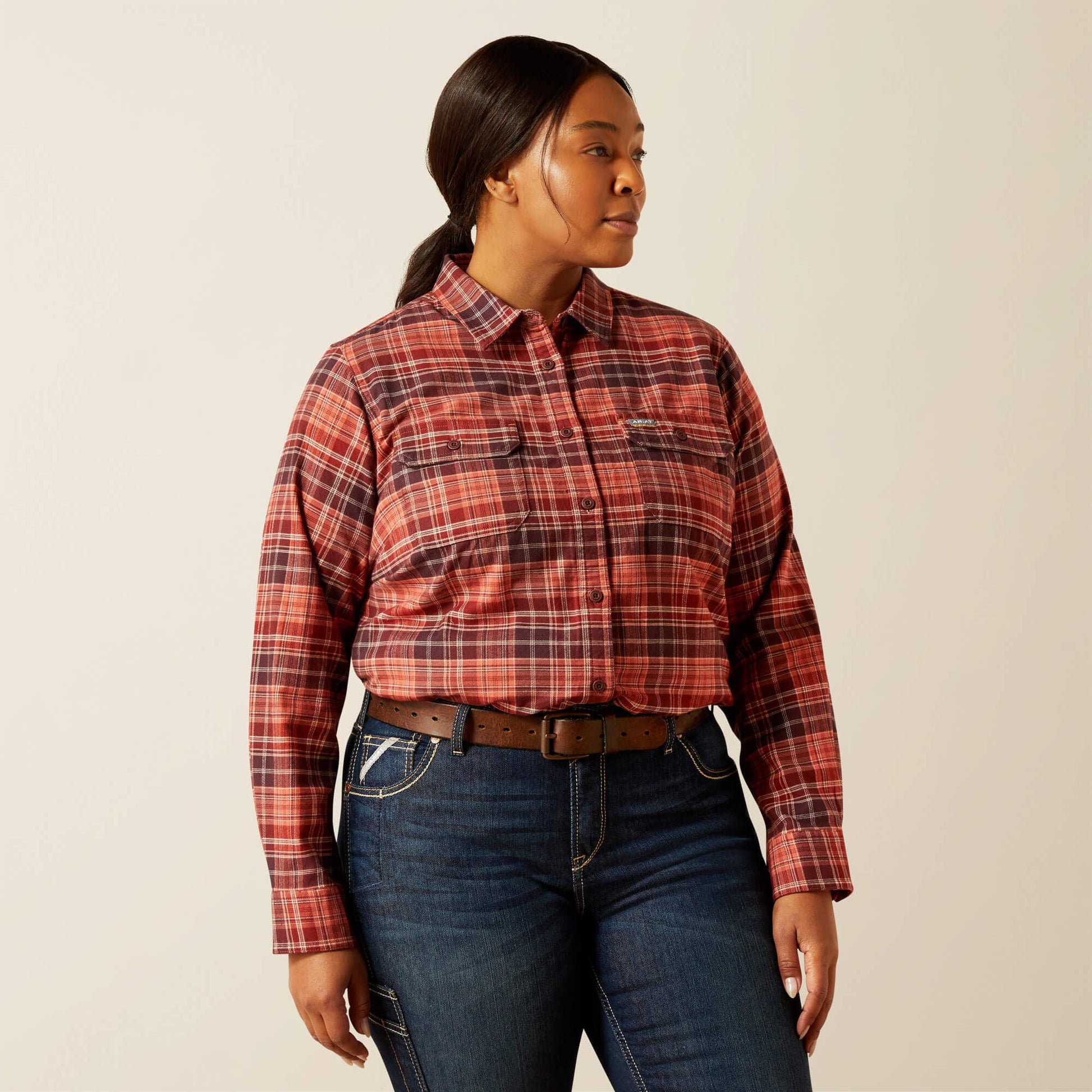 Rebar DuraStretch Flannel Tunic Women | Ariat online