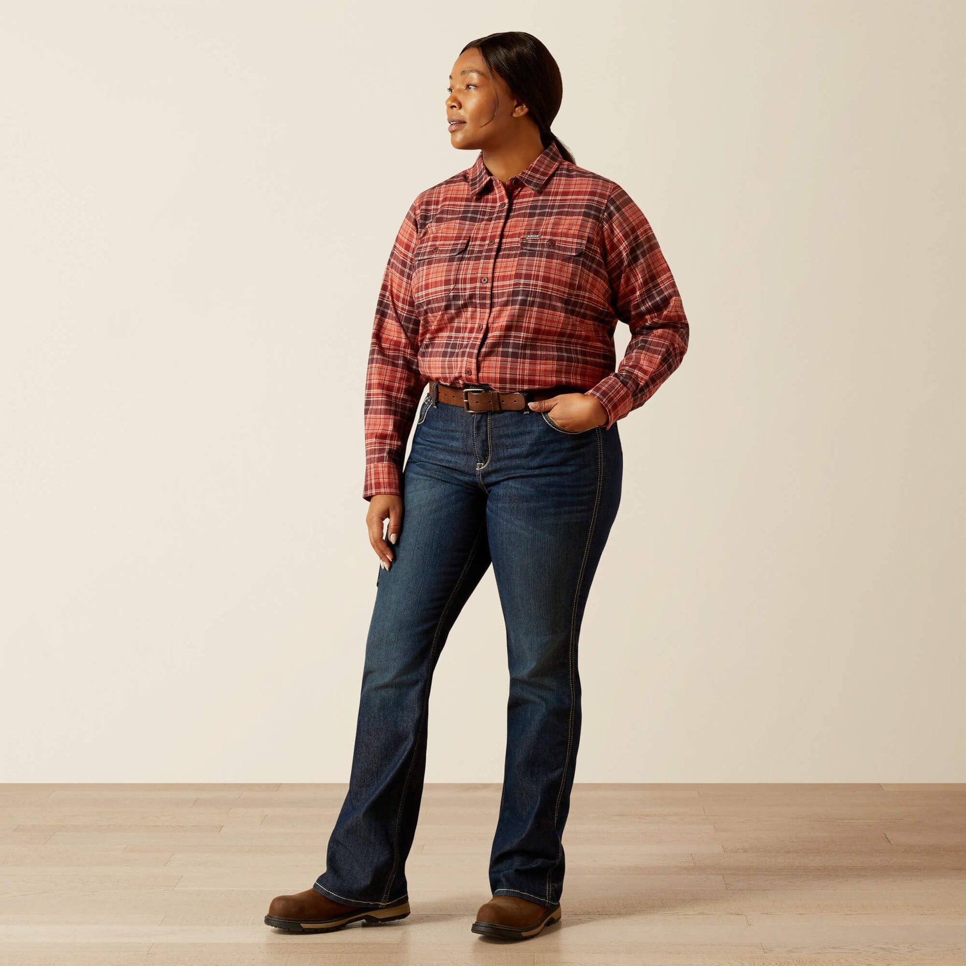 Rebar DuraStretch Flannel Tunic Women | Ariat online