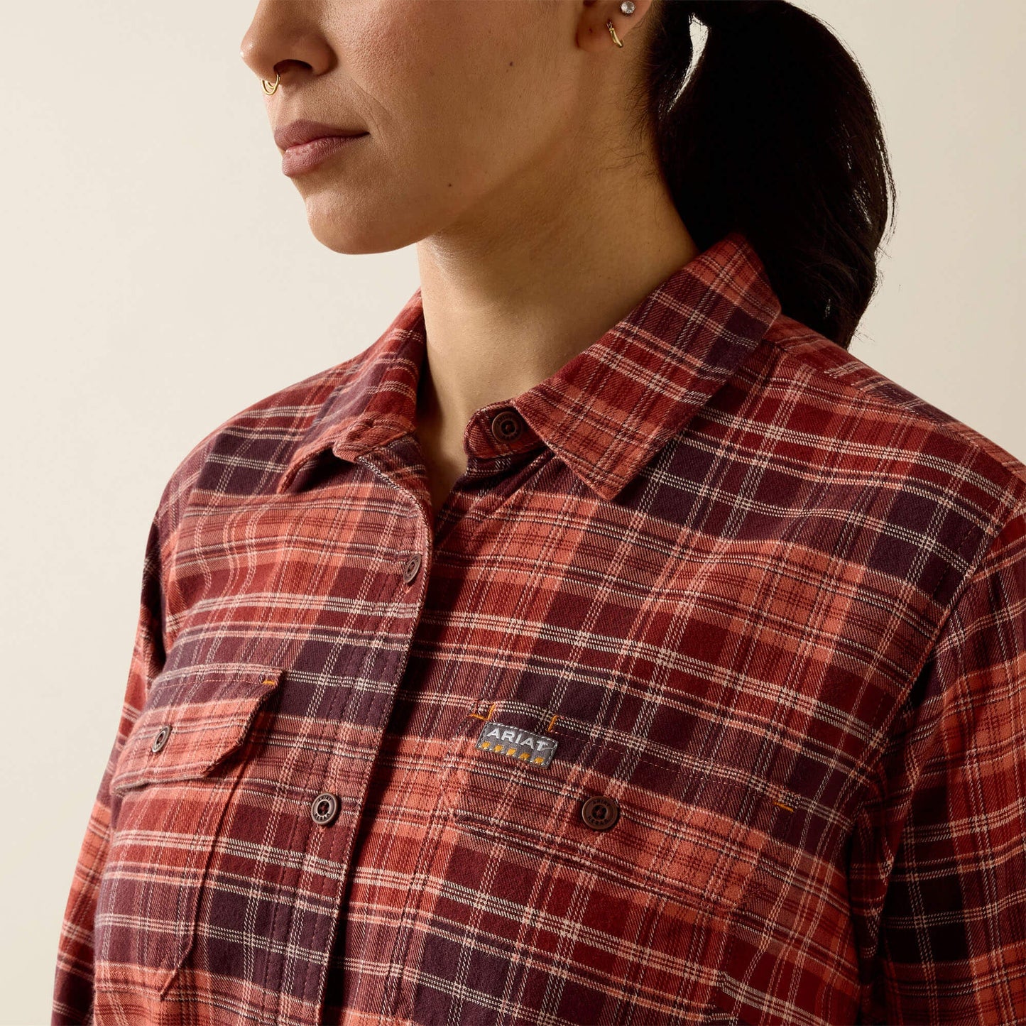 Rebar DuraStretch Flannel Tunic Women | Ariat online