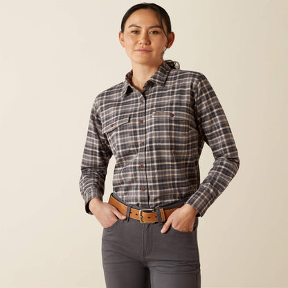 Rebar Flannel DuraStretch Work Shirt Women | Ariat online shop