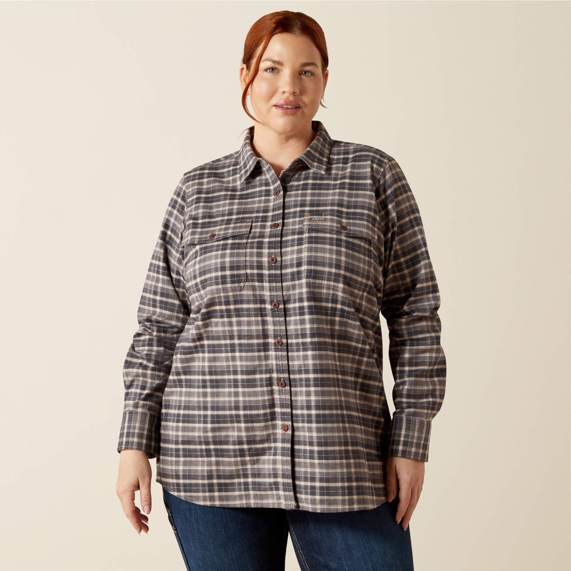 Rebar Flannel DuraStretch Work Shirt Women | Ariat online shop
