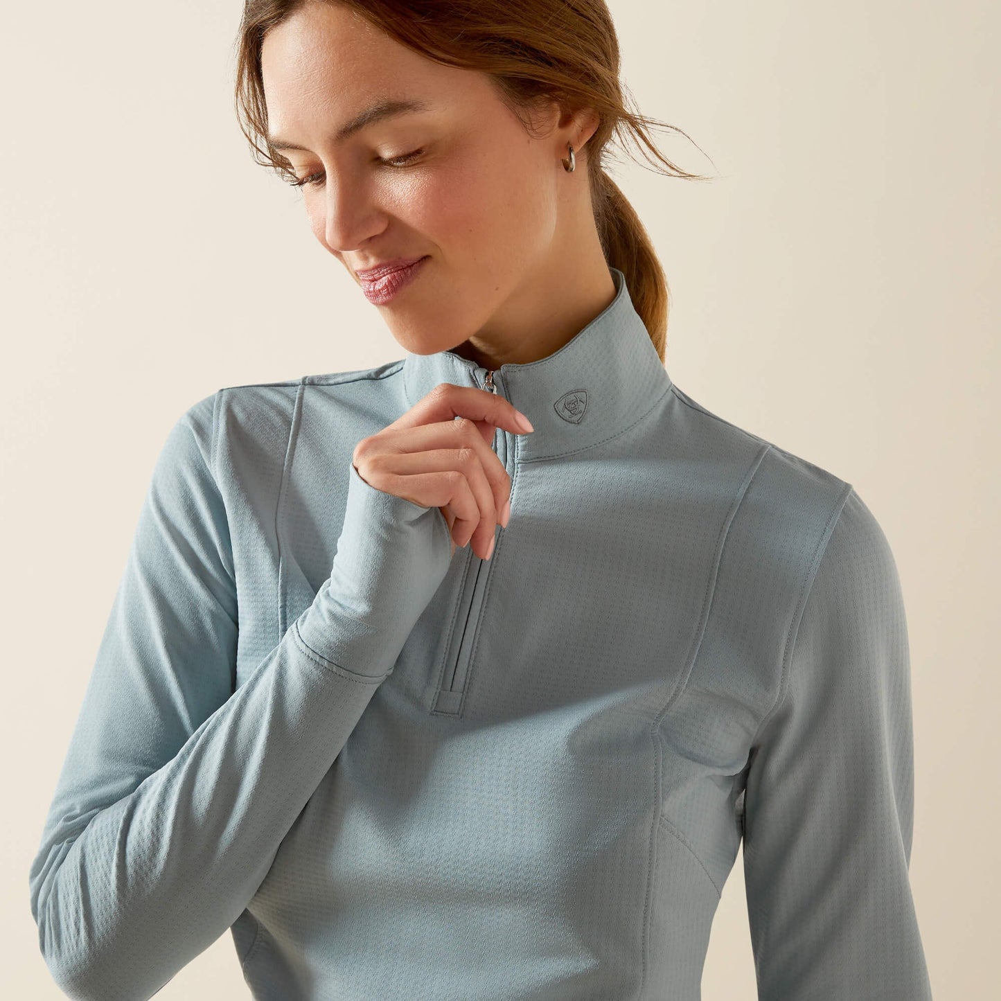 Gridwork 2.0 1/4 Zip Baselayer Women | Ariat on sale