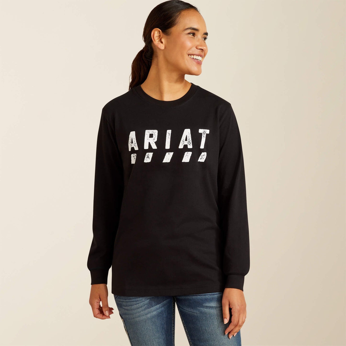 Rebar Cotton Strong Logo T-Shirt Women | Ariat online