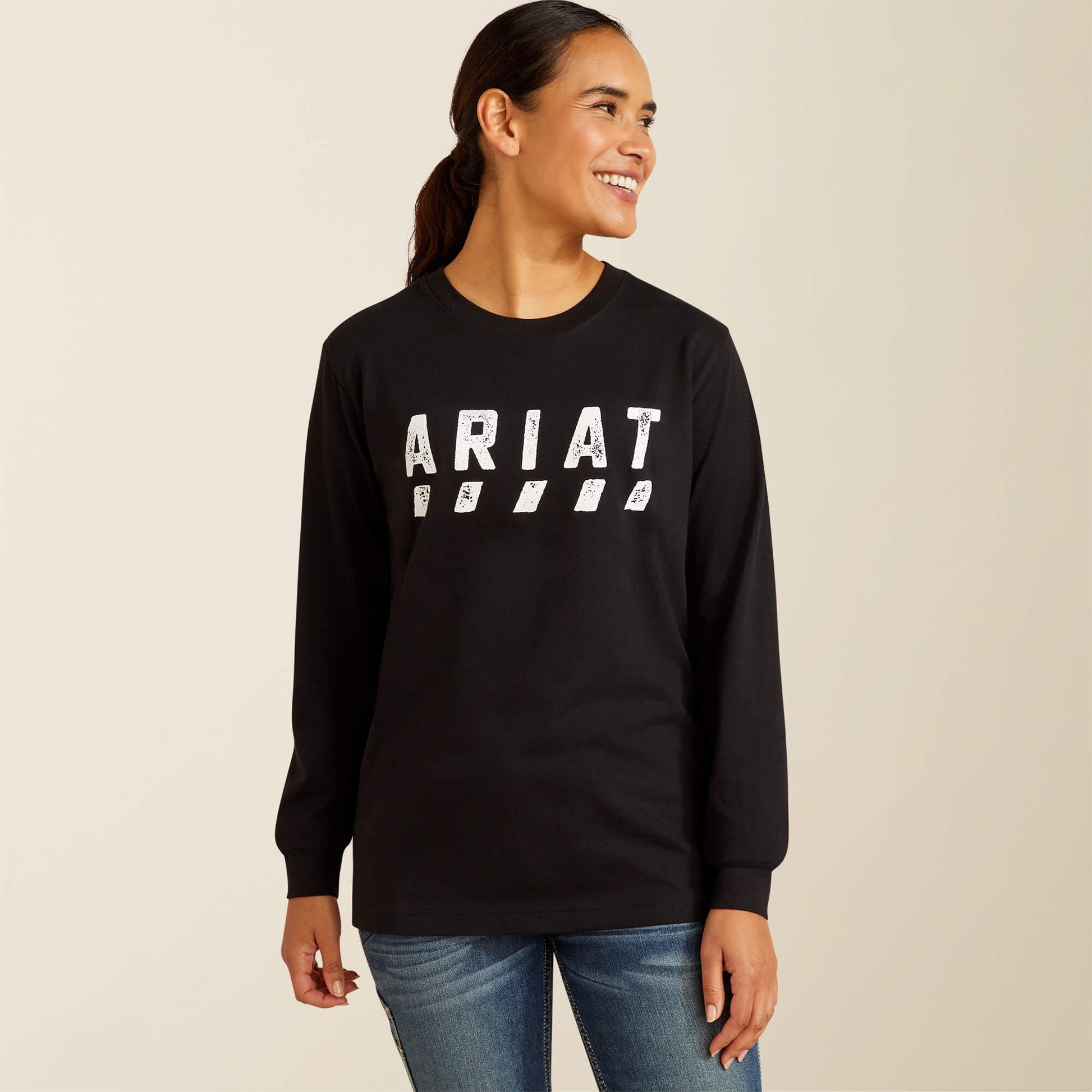Rebar Cotton Strong Logo T-Shirt Women | Ariat online