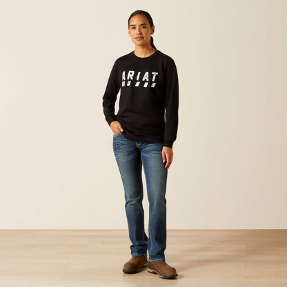Rebar Cotton Strong Logo T-Shirt Women | Ariat online