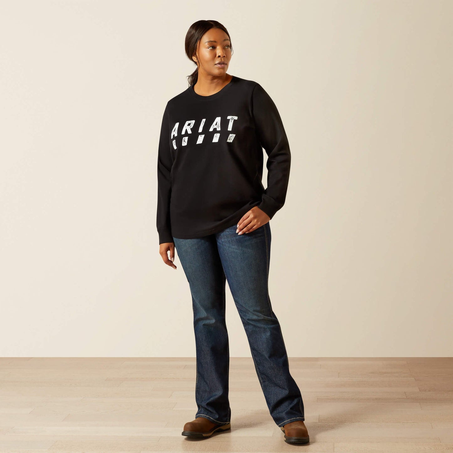 Rebar Cotton Strong Logo T-Shirt Women | Ariat online