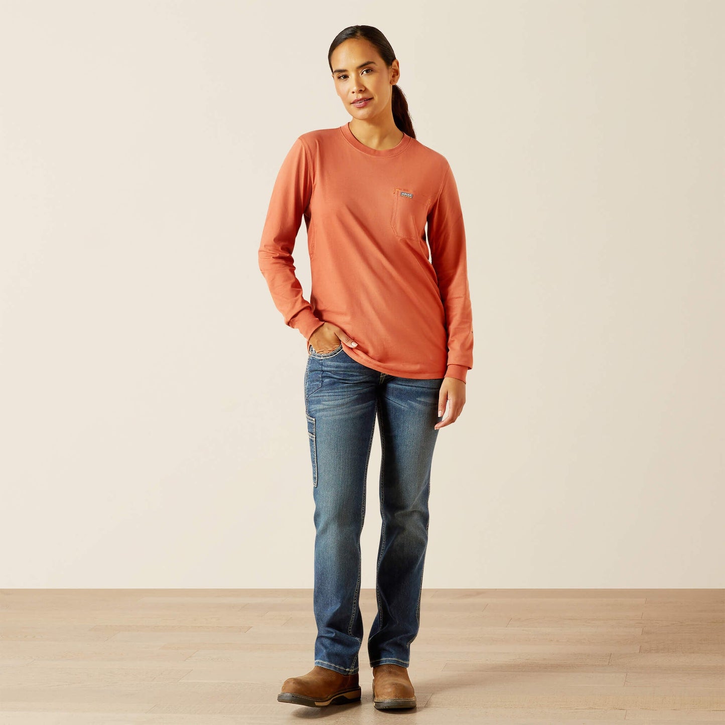 Rebar Workman Logo T-Shirt Women | Ariat online shop