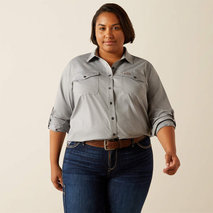 Rebar Made Tough VentTEK DuraStretch Work Shirt Women | Ariat sale