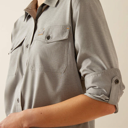Rebar Made Tough VentTEK DuraStretch Work Shirt Women | Ariat sale
