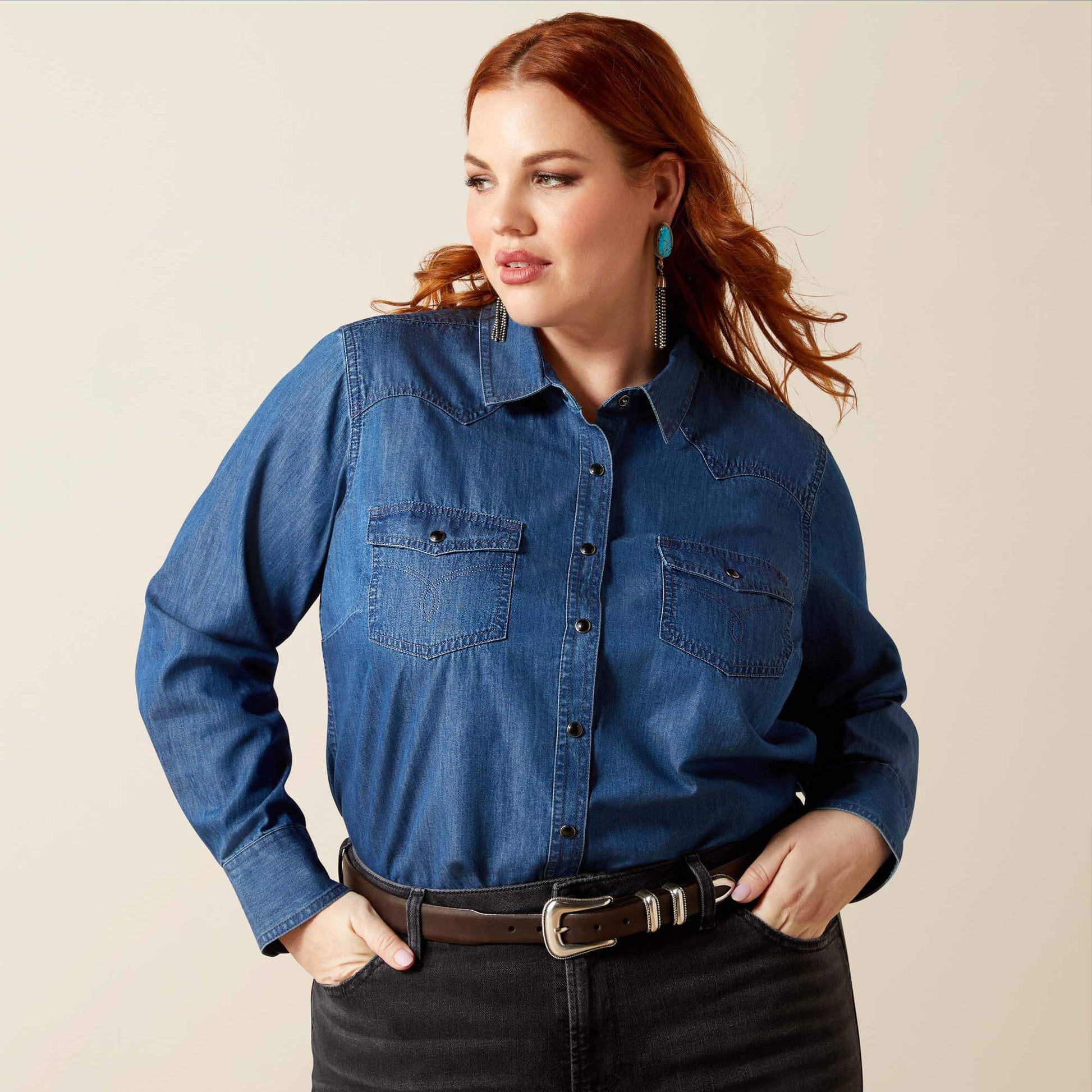True Blue Shirt Women | Ariat outlet