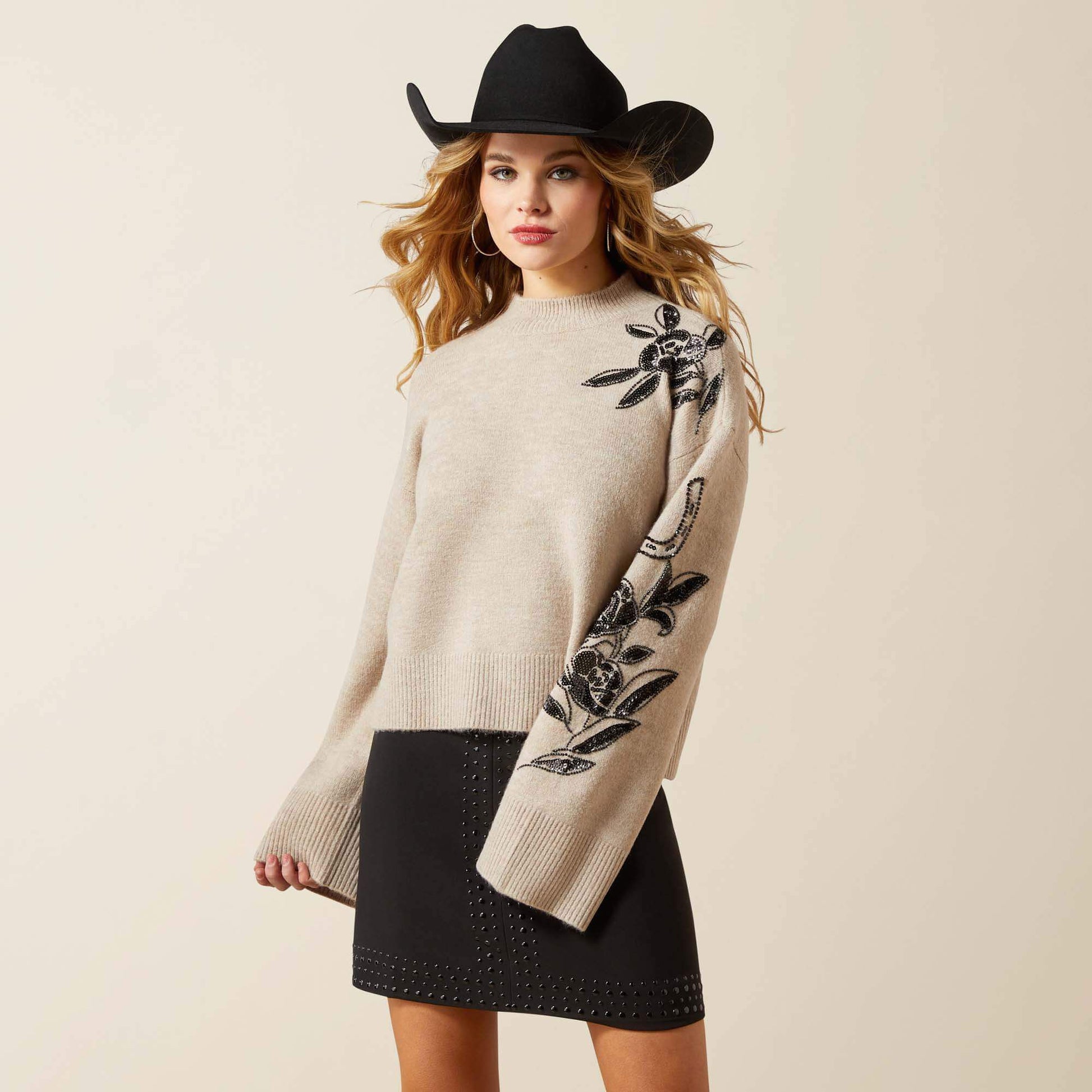 All In Embellished Sweater Women | Ariat sale