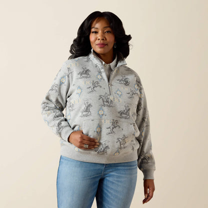Sapphire 1/2 Zip Sweatshirt Women | Ariat discount