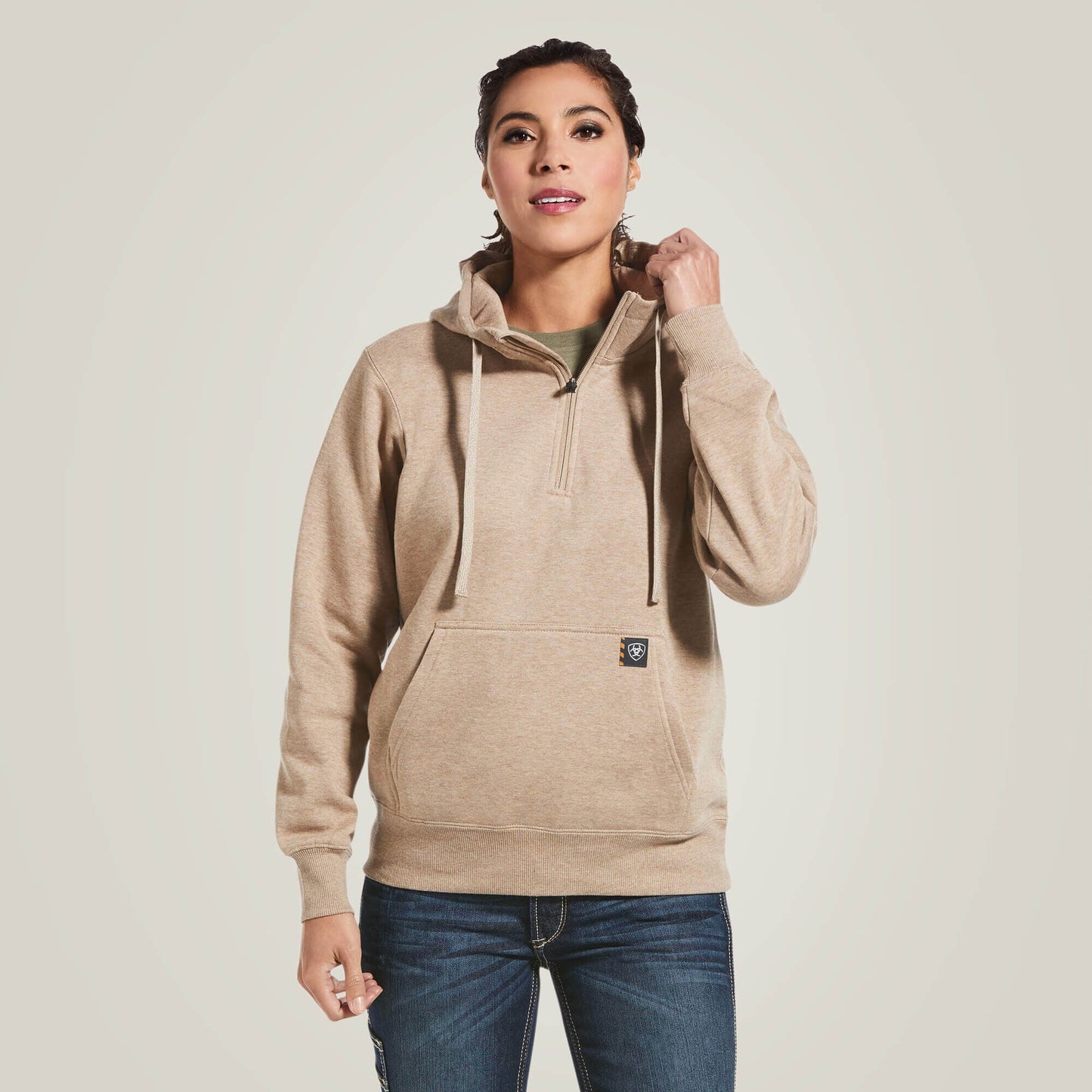 Rebar Skill Set 1/2 Zip Hoodie Women | Ariat for sale