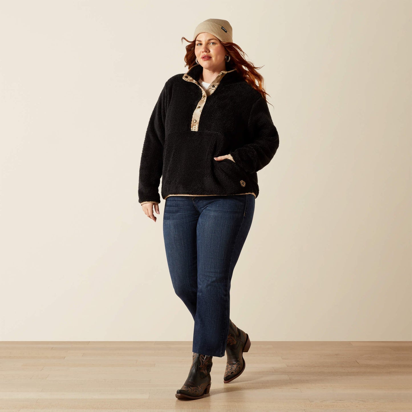 Berber Snap Front Sweatshirt Women | Ariat online shop
