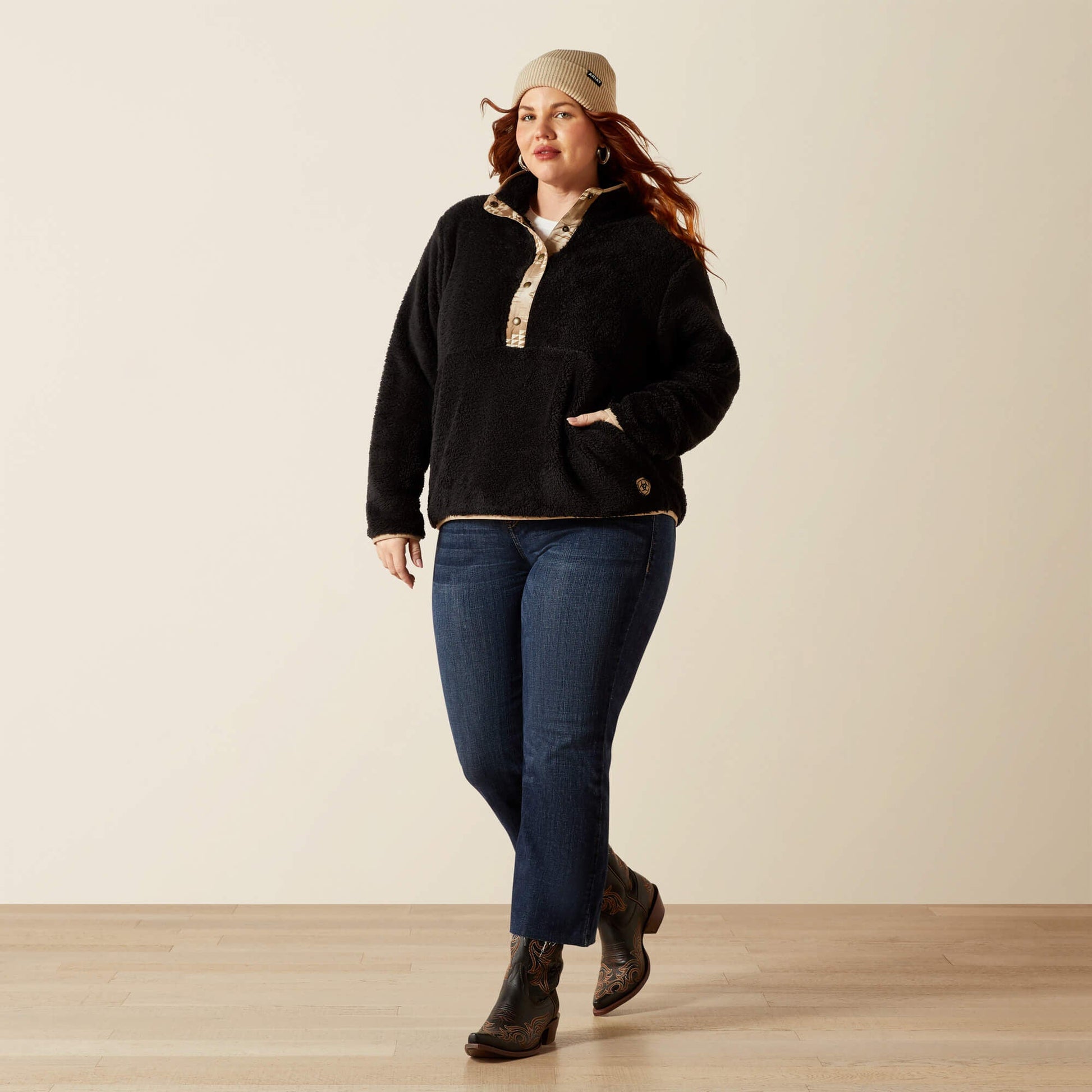 Berber Snap Front Sweatshirt Women | Ariat online shop
