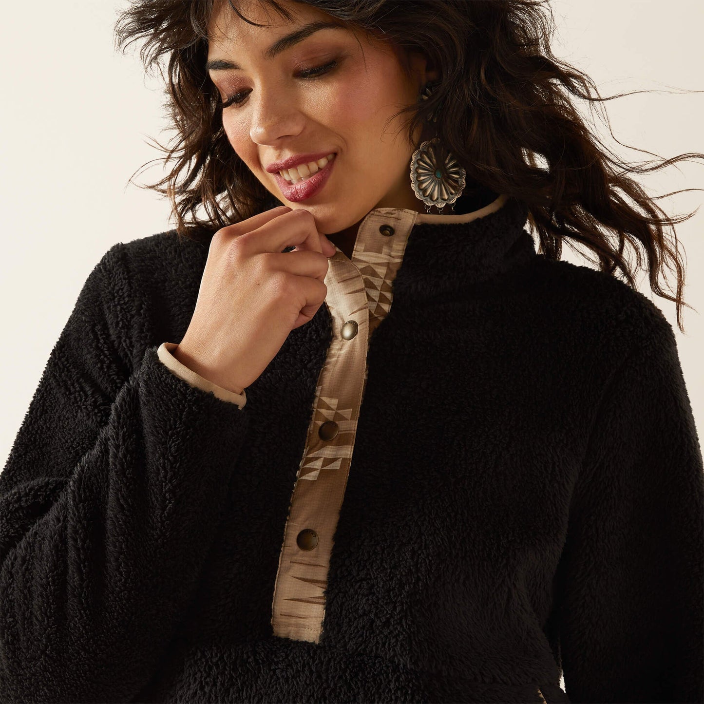 Berber Snap Front Sweatshirt Women | Ariat online shop