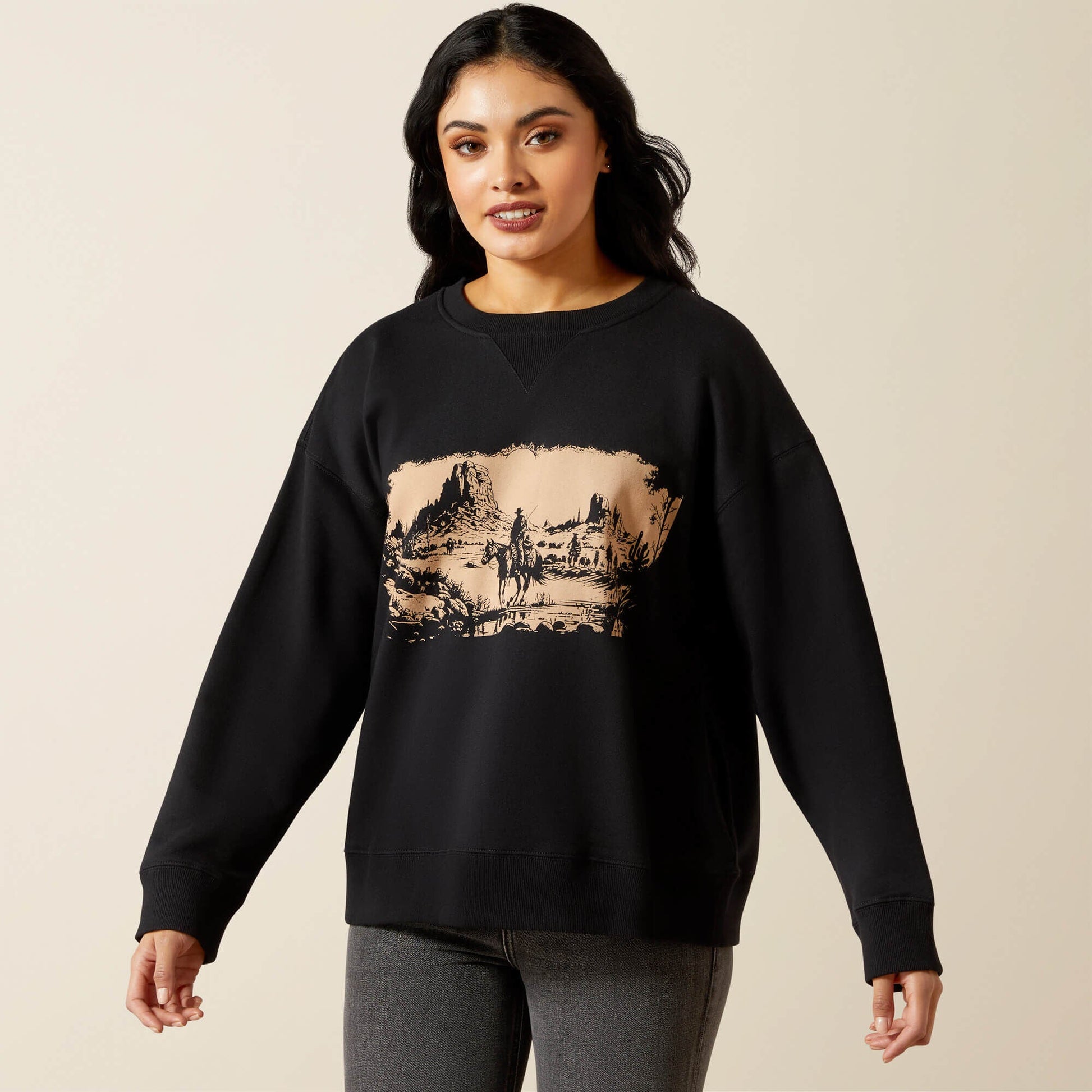 Outlaw Oversized Sweatshirt Women | Ariat on sale