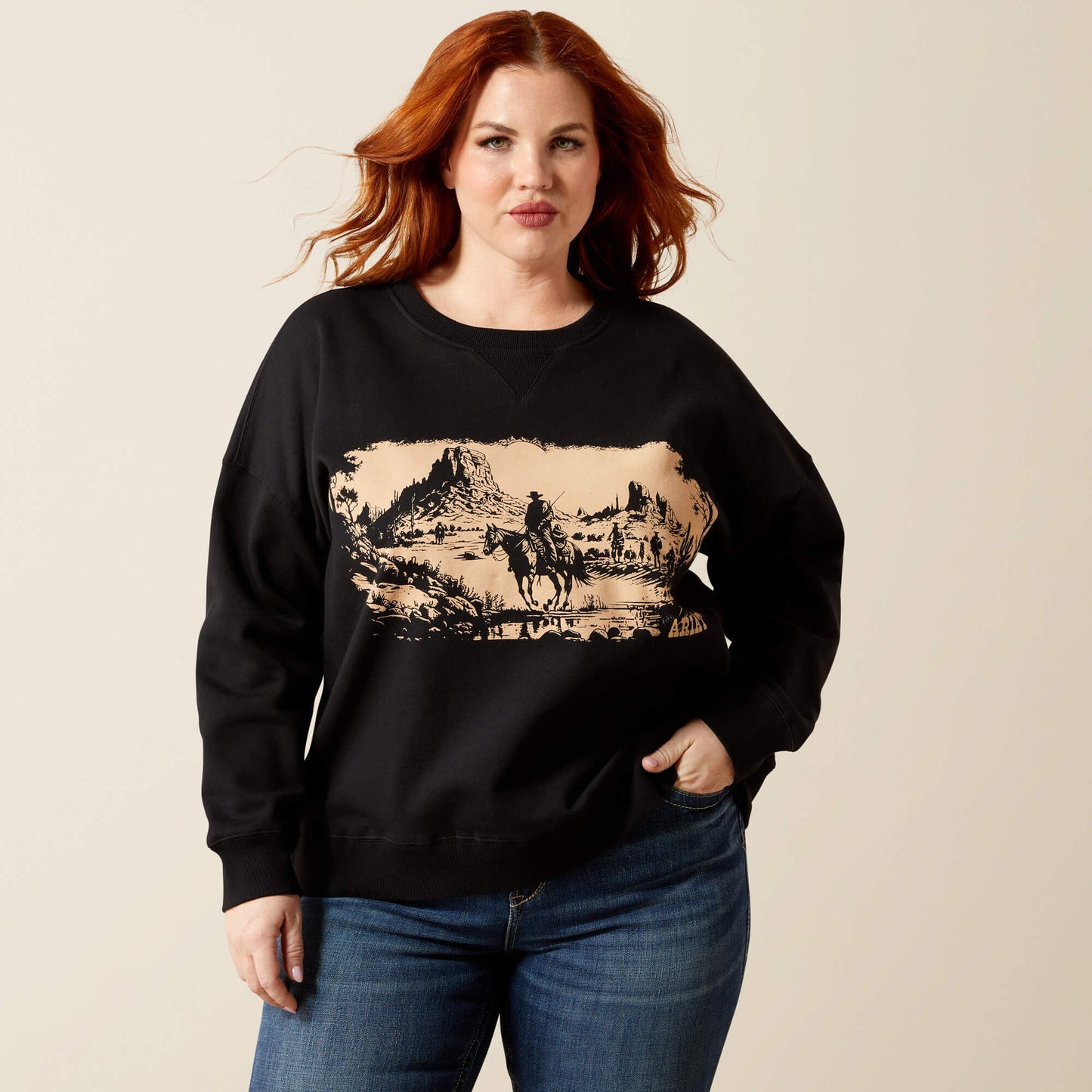 Outlaw Oversized Sweatshirt Women | Ariat on sale