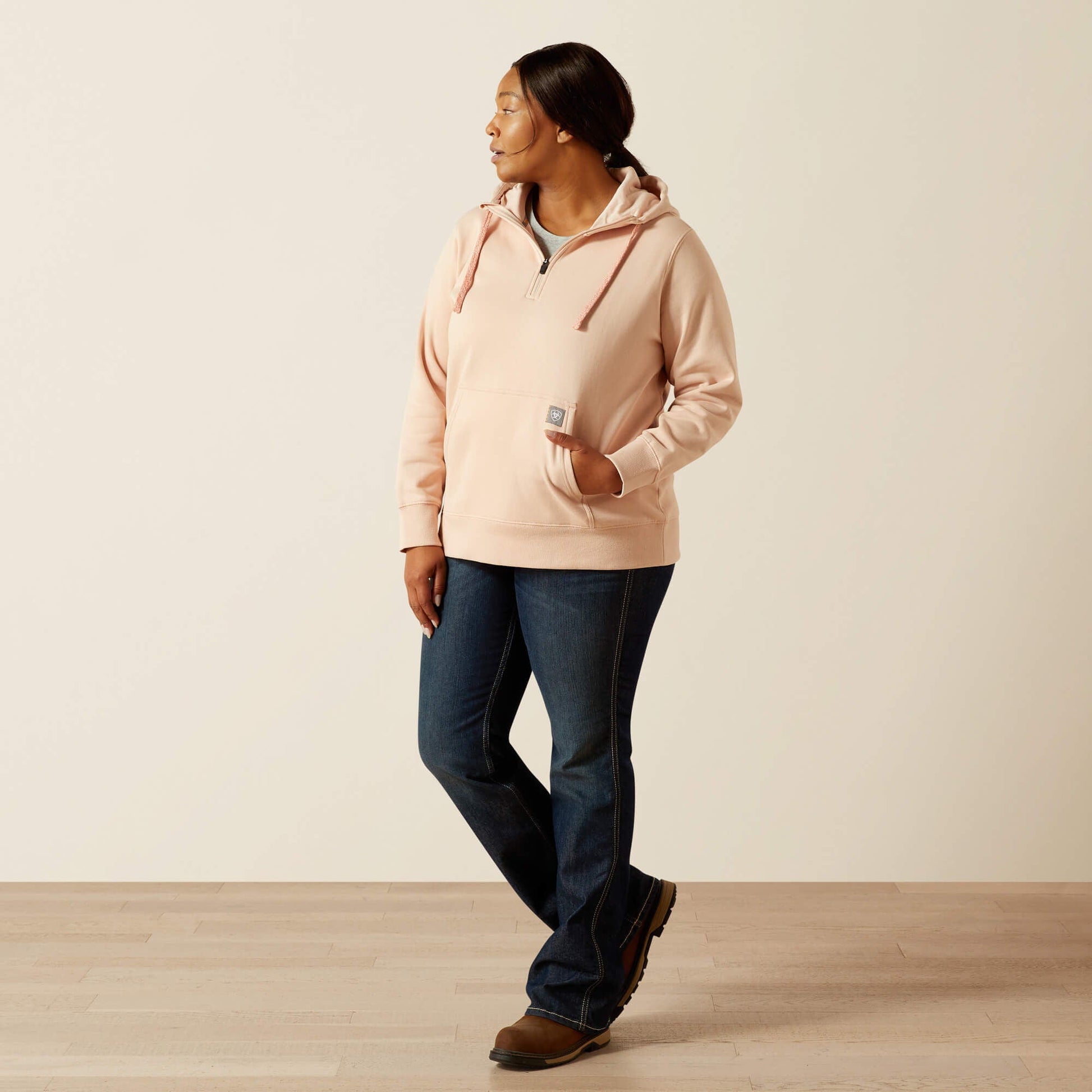 Rebar Skill Set 1/2 Zip Hoodie Women | Ariat online