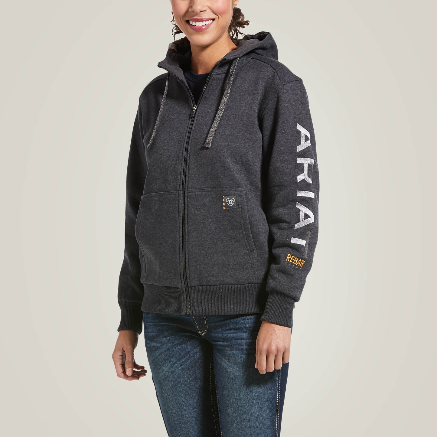 Rebar All-Weather Full Zip Hoodie Women | Ariat outlet