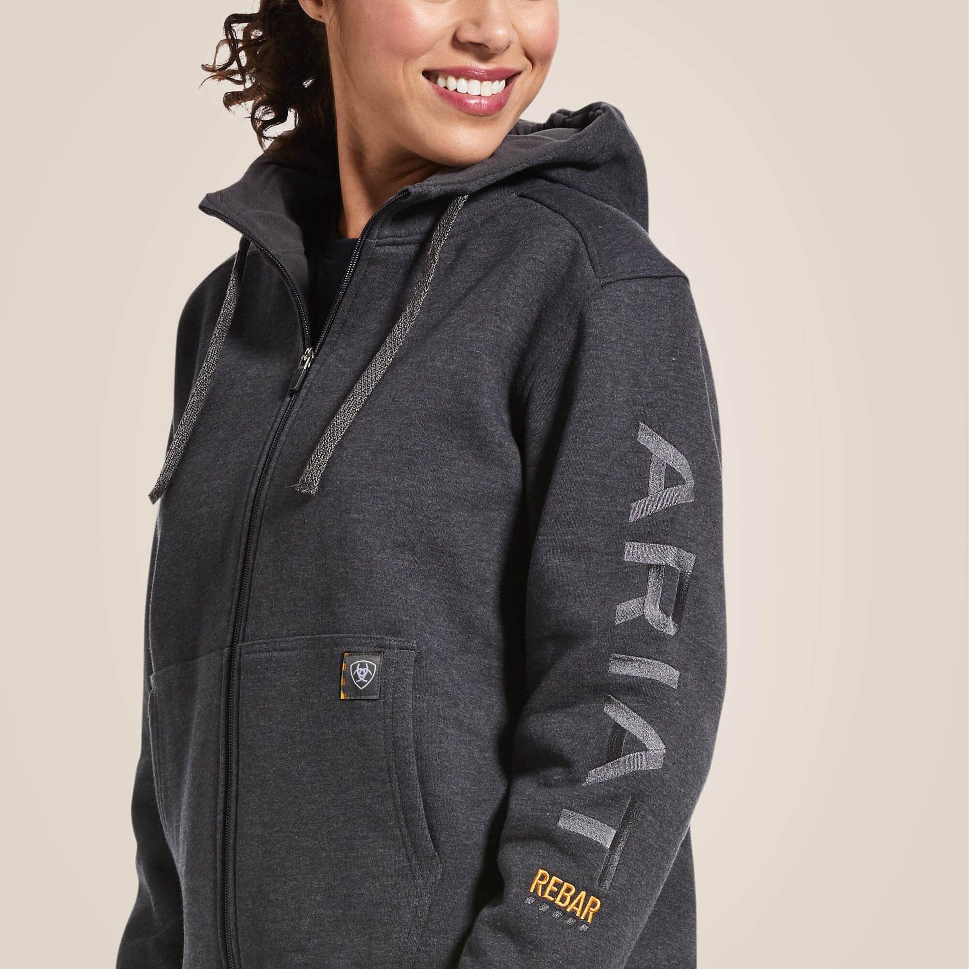 Rebar All-Weather Full Zip Hoodie Women | Ariat outlet