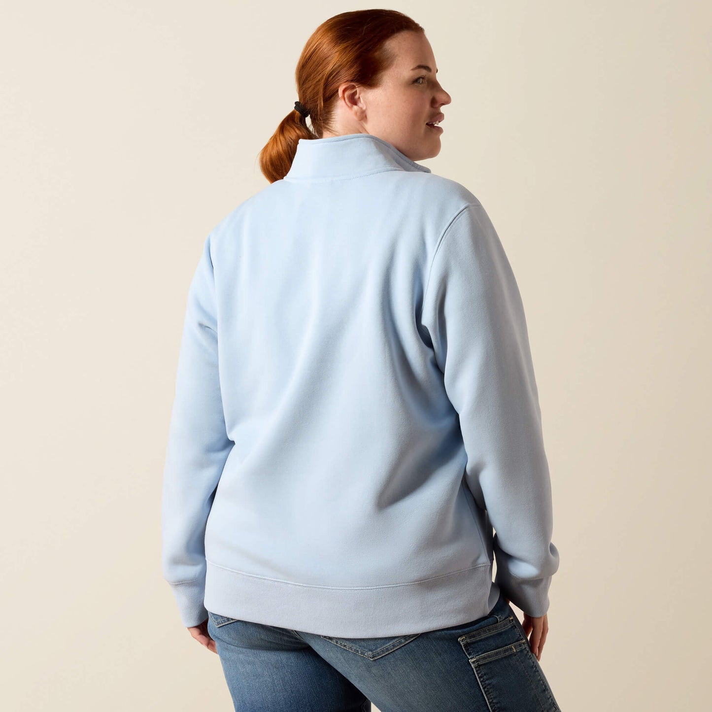Rebar Lightweight Mock 1/2 Zip Sweatshirt Women | Ariat online shop