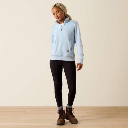 Rebar Lightweight Mock 1/2 Zip Sweatshirt Women | Ariat online shop