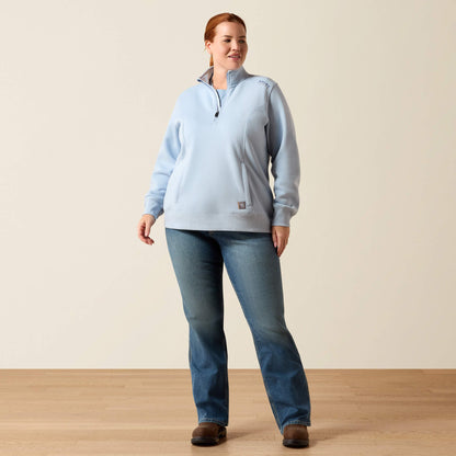 Rebar Lightweight Mock 1/2 Zip Sweatshirt Women | Ariat online shop