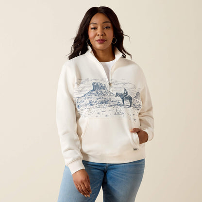 Traveler 1/2 Zip Sweatshirt Women | Ariat for sale