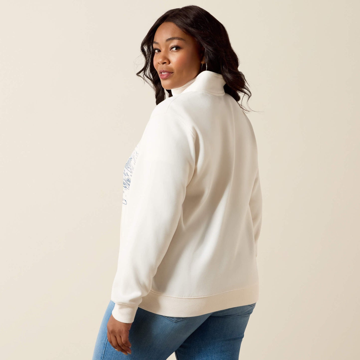 Traveler 1/2 Zip Sweatshirt Women | Ariat for sale