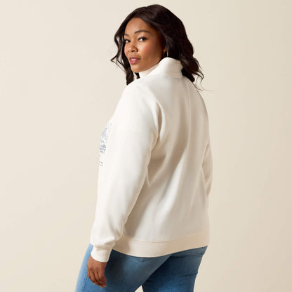 Traveler 1/2 Zip Sweatshirt Women | Ariat for sale