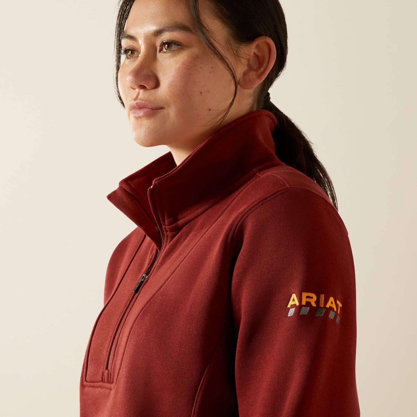 Rebar Traverse Funnel Neck Sweatshirt Women | Ariat sale