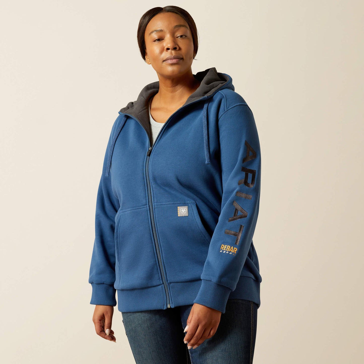 Rebar All-Weather Full Zip Hoodie Women | Ariat for sale