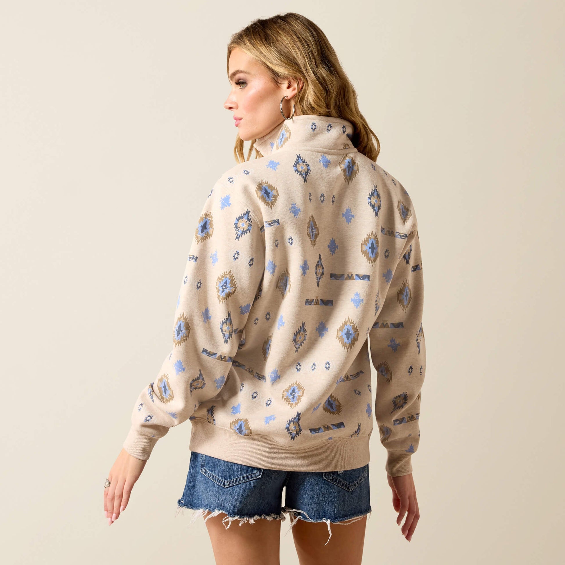Sapphire 1/2 Zip Sweatshirt Women | Ariat for sale