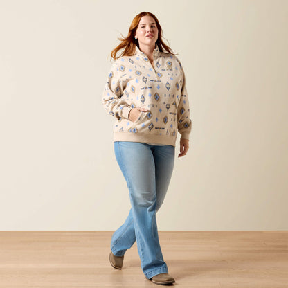 Sapphire 1/2 Zip Sweatshirt Women | Ariat for sale