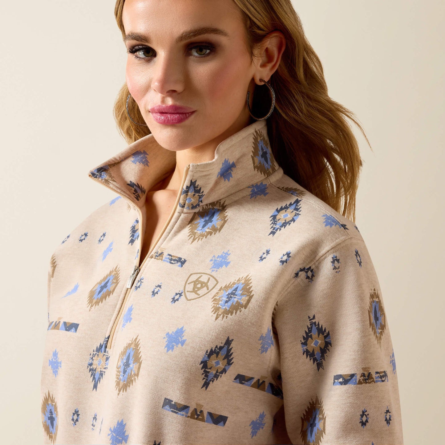 Sapphire 1/2 Zip Sweatshirt Women | Ariat for sale