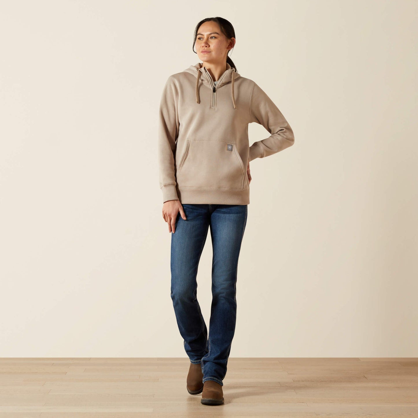 Rebar Skill Set 1/2 Zip Hoodie Women | Ariat outlet