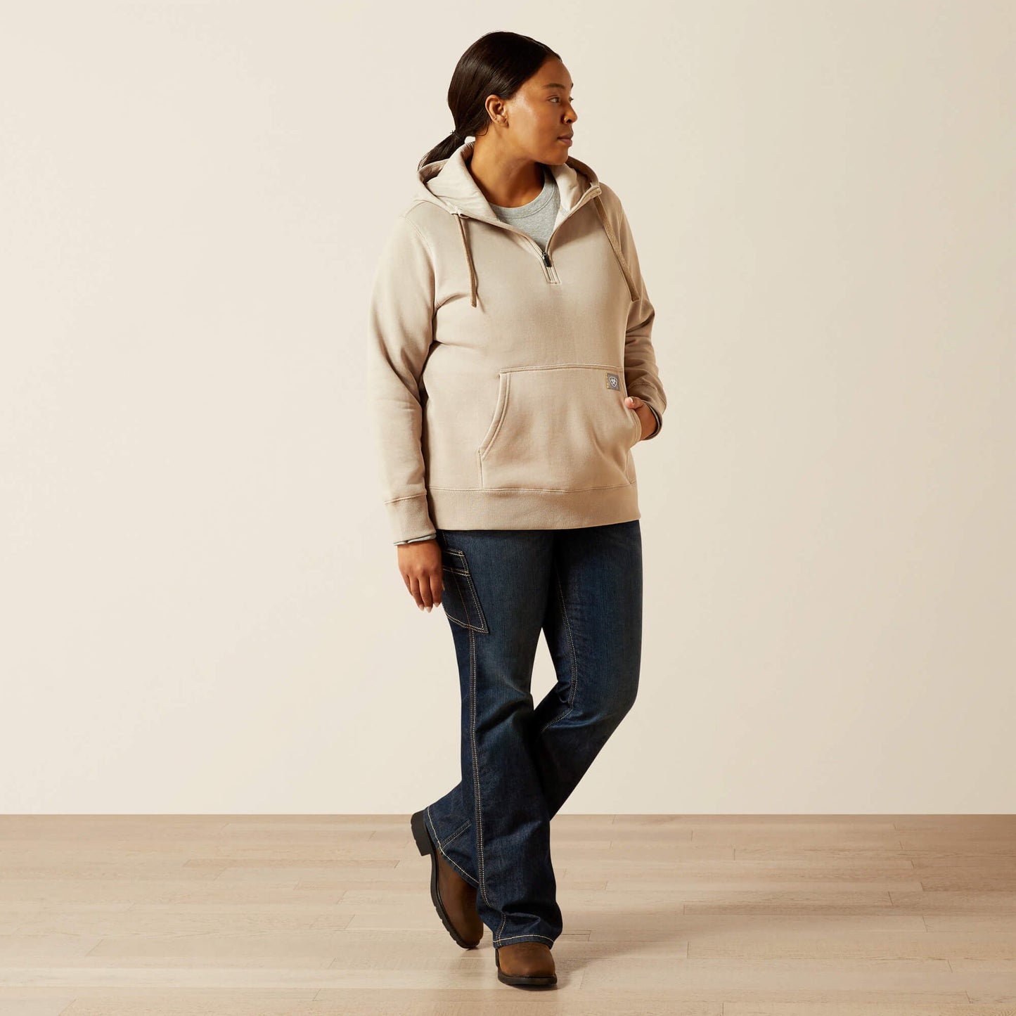 Rebar Skill Set 1/2 Zip Hoodie Women | Ariat outlet