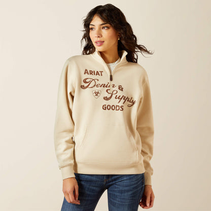 Denim and Supply 1/2 Zip Sweatshirt Women | Ariat online shop