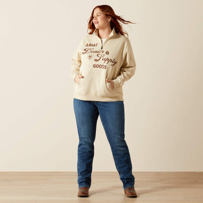 Denim and Supply 1/2 Zip Sweatshirt Women | Ariat online shop